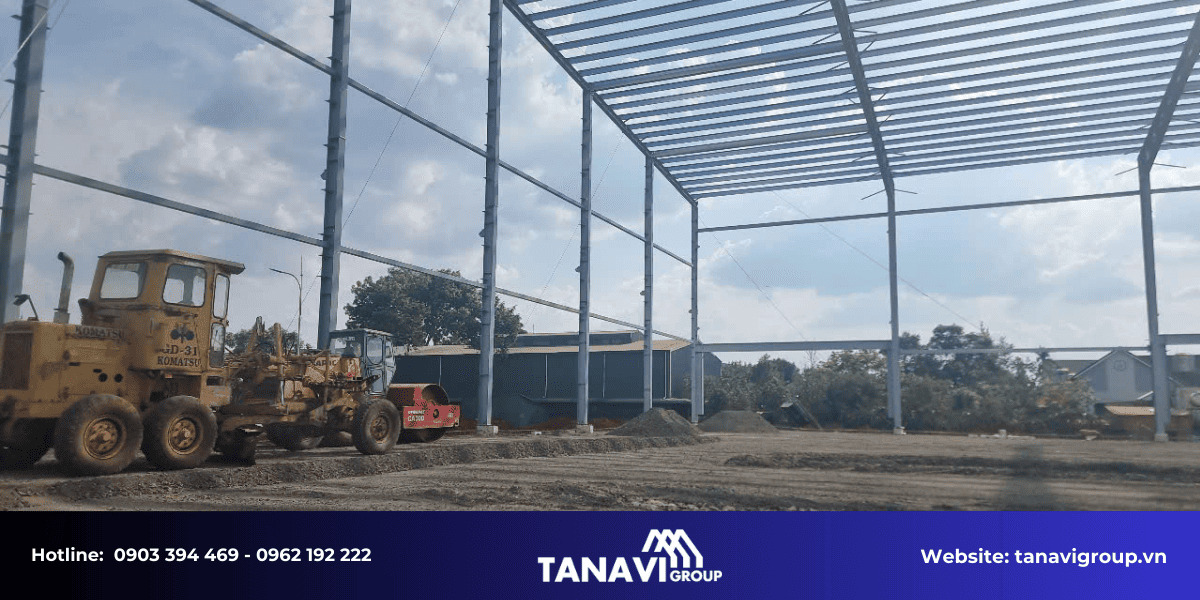 Thi Công Dự Án Kho Logistics Warehouse Tại Buôn Mê Thuột