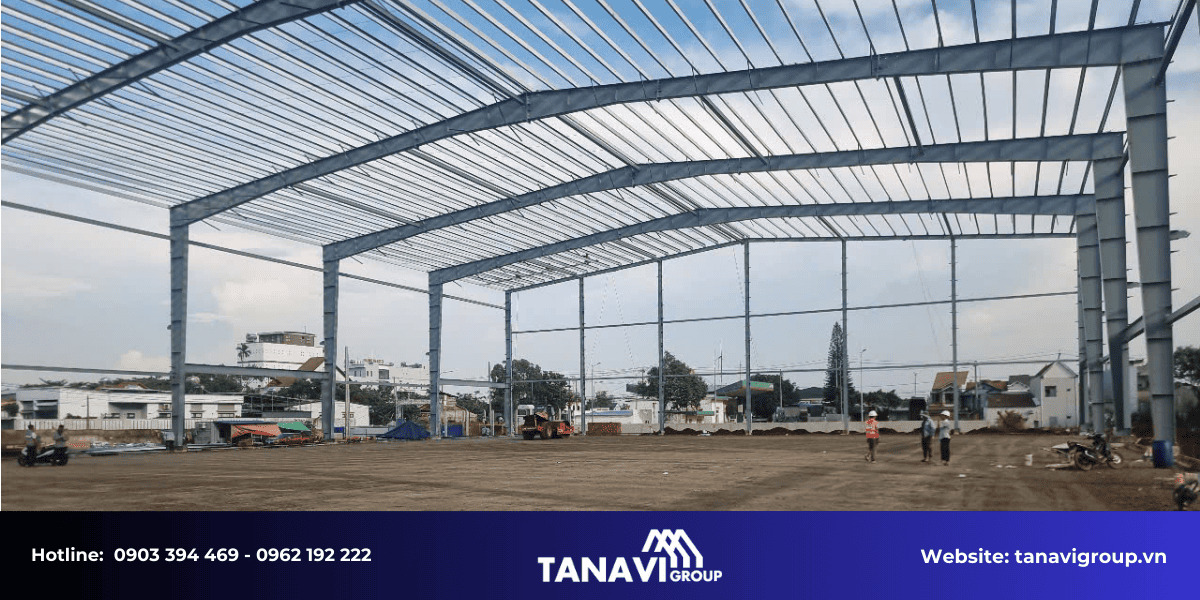 Thi Công Dự Án Kho Logistics Warehouse Tại Buôn Mê Thuột