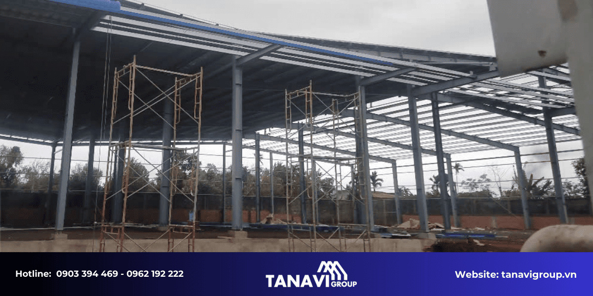 Xây dựng kho sầu riêng tại Đắk Lắk