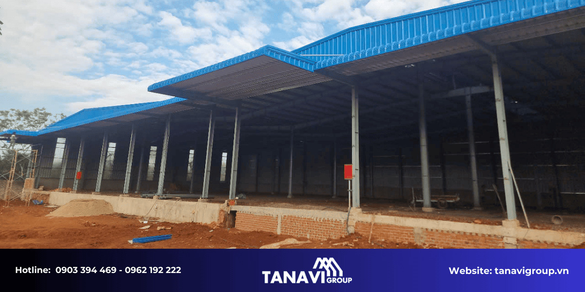 Xây dựng kho sầu riêng tại Đắk Lắk