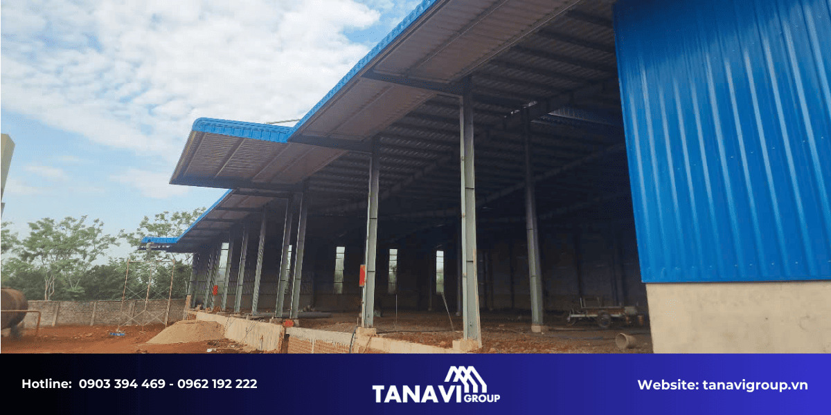 Xây dựng kho sầu riêng tại Đắk Lắk