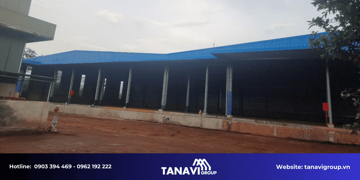 Xây dựng kho sầu riêng tại Đắk Lắk