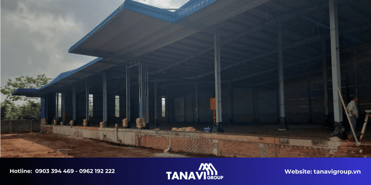 Xây dựng kho sầu riêng tại Đắk Lắk