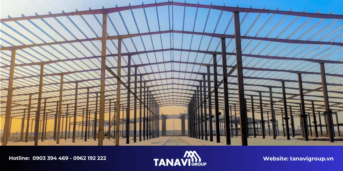 Ưu điểm khi thi công nhà thép tiền chế tại Bình Dương