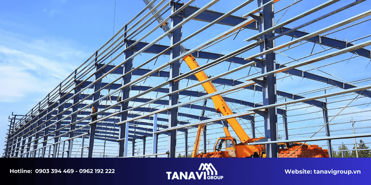 Tanavi Group là đơn vị thi công nhà thép tiền chế chuyên nghiệp tại Bình Phước