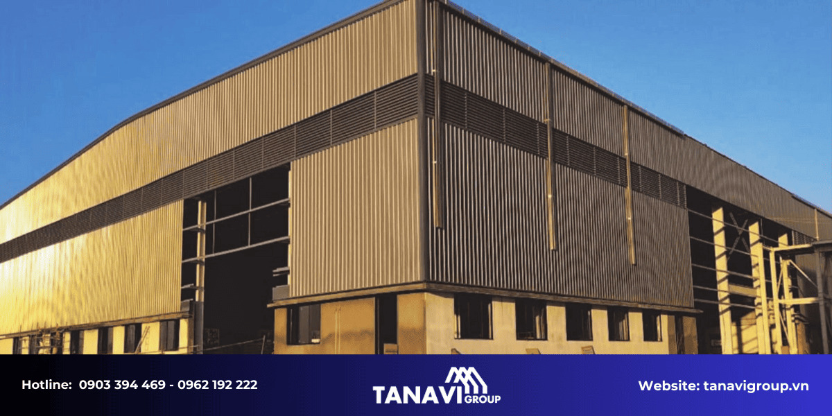 Nhà xưởng sản xuất, nhà kho logistic