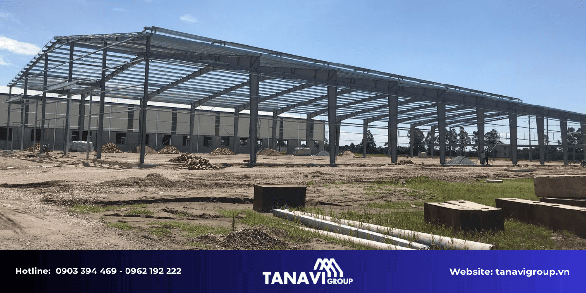 Vì sao nên chọn Tanavi Group là đơn vị thi công nhà thép tiền chế tại Lâm Đồng?