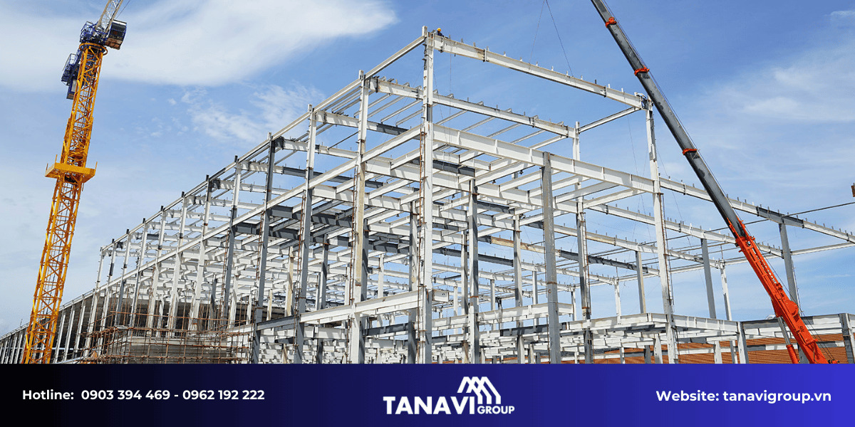 Lý do khiến Tanavi Group là đối tác thi công nhà thép tiền chế đáng tin cậy tại TP.HCM