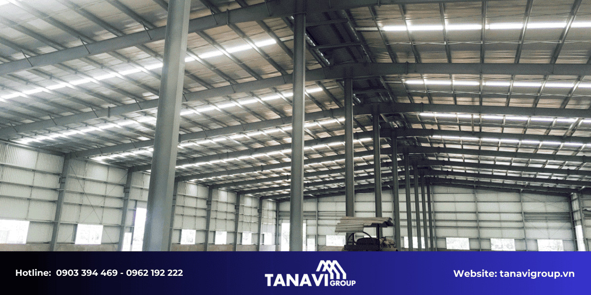 Ưu điểm của nhà thép tiền chế