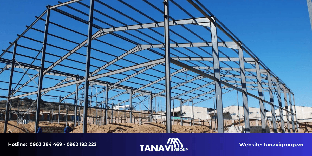 Quy trình thi công nhà thép tiền chế