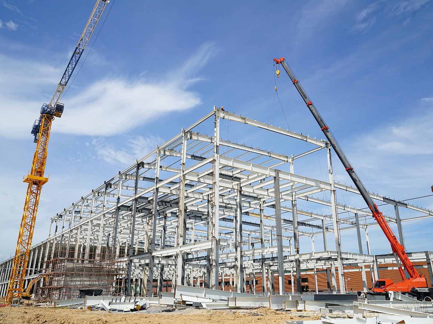 Thi Công Nhà Thép Tiền Chế Tại Long An 