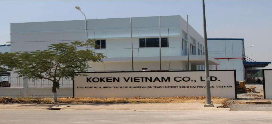 Công trình: Nhà máy KOKEN Việt Nam