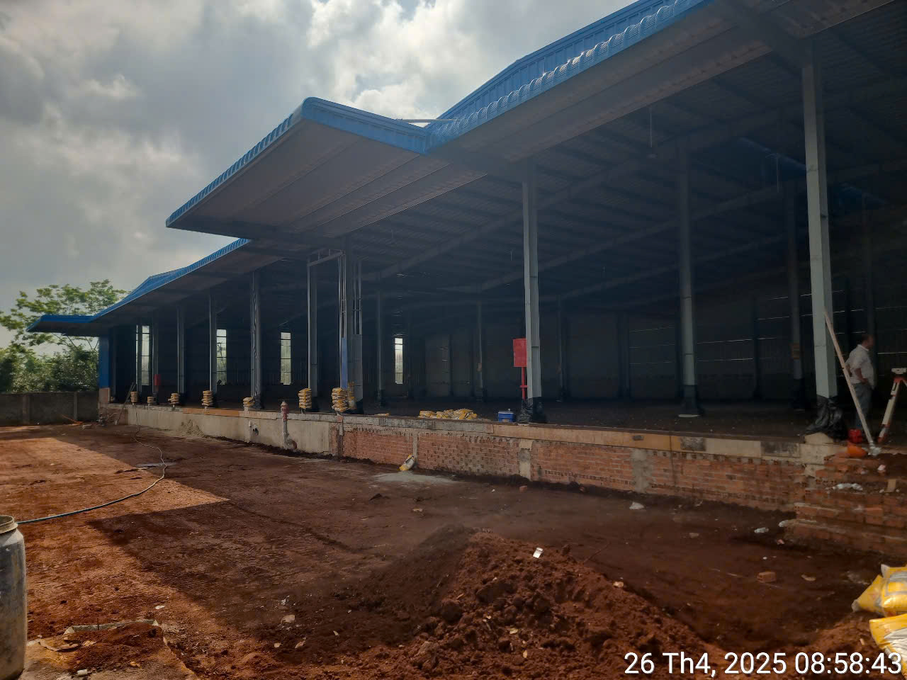 Dự Án Thi Công Xây Dựng Kho Sầu Riêng Tại Đắk Lắk