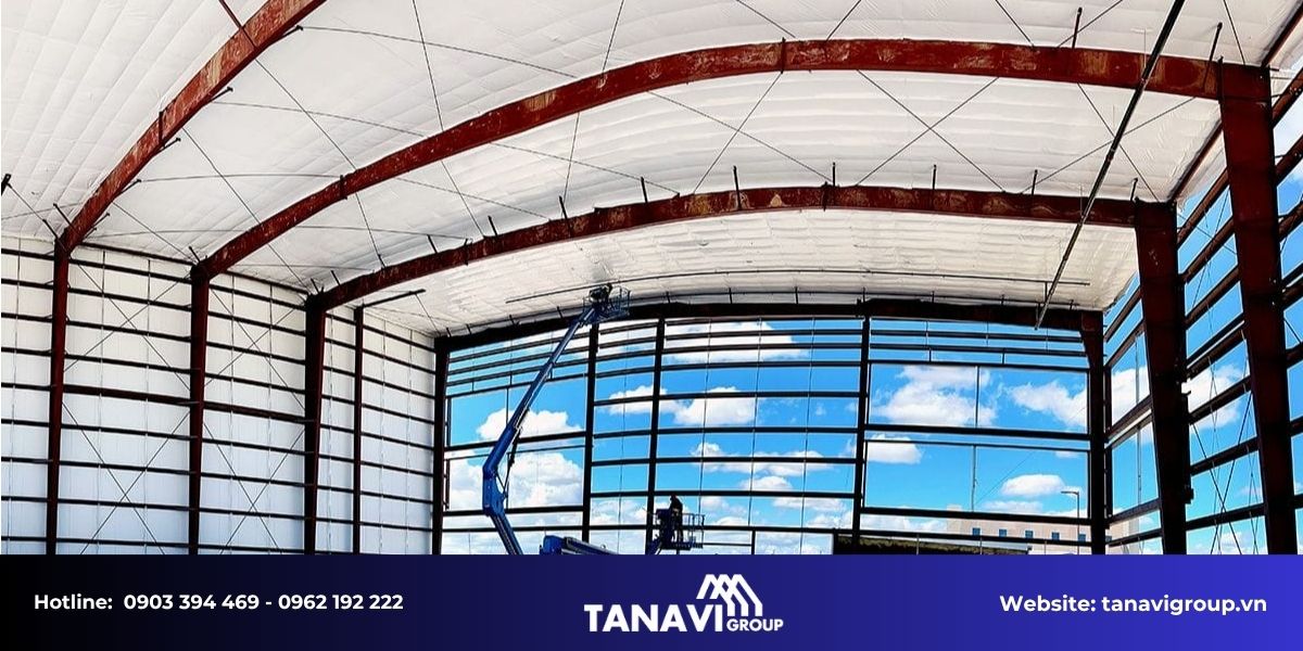 Báo giá thi công nhà thép tiền chế tại Bến Tre