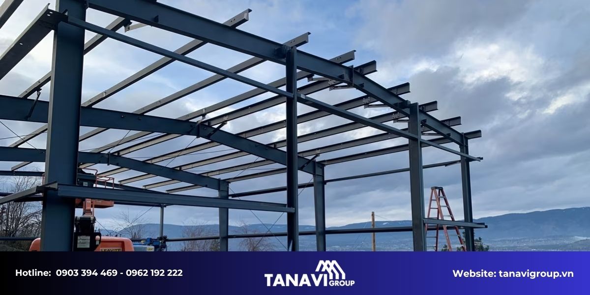 Báo giá thi công nhà thép tiền chế tại Ninh Thuận