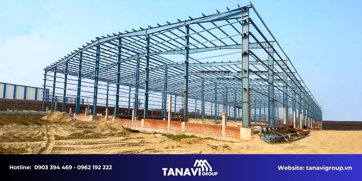 Các giải pháp thông gió tối ưu cho nhà xưởng kết cấu thép