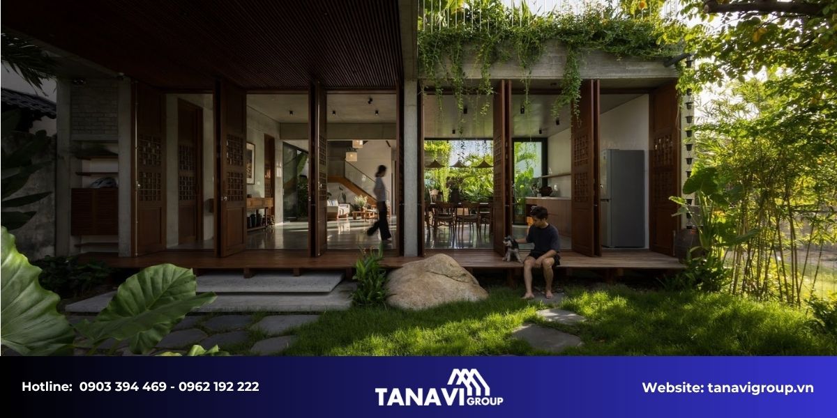 Các hình thức thiết kế không gian xanh trong nhà dân dụng