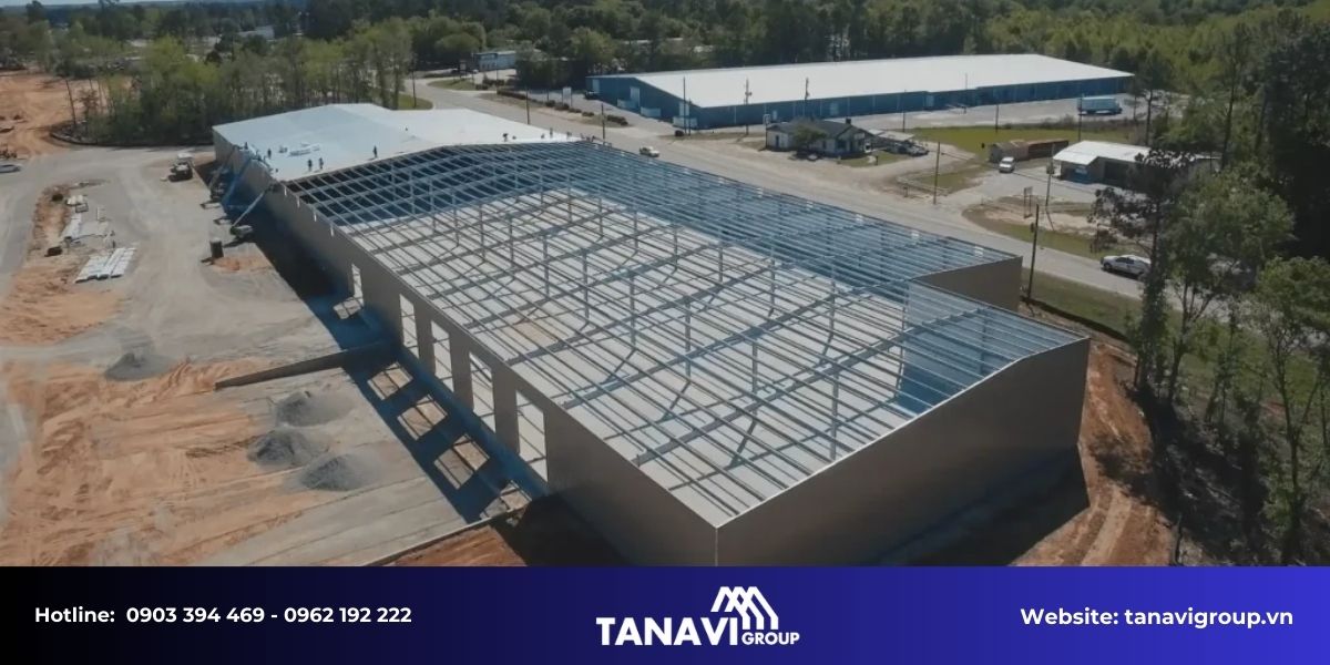 Các loại công trình nhà thép tiền chế phổ biến tại Phú Yên