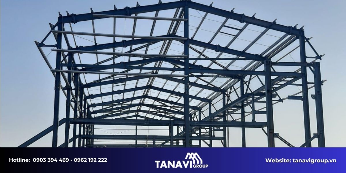 Các loại công trình nhà thép tiền chế thi công tại Tiền Giang