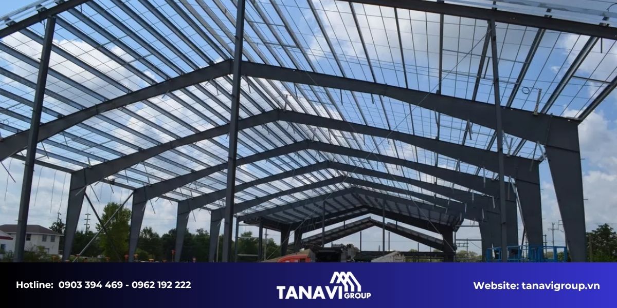 Các loại công trình thép tiền chế phổ biến tại Bình Định