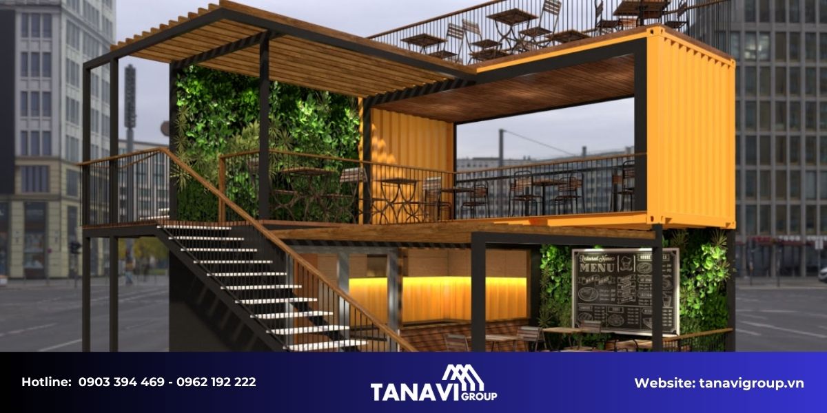 Các phong cách thiết kế quán cà phê bằng nhà thép tiền chế thịnh hành