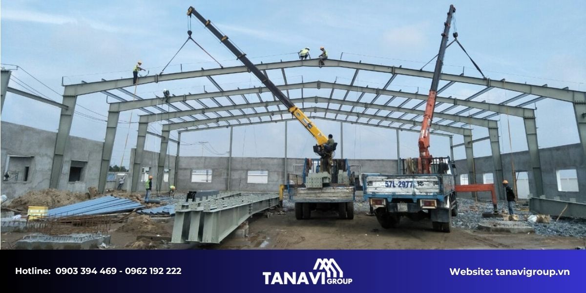 Cấu trúc và vật liệu giúp nhà thép chống bão hiệu quả