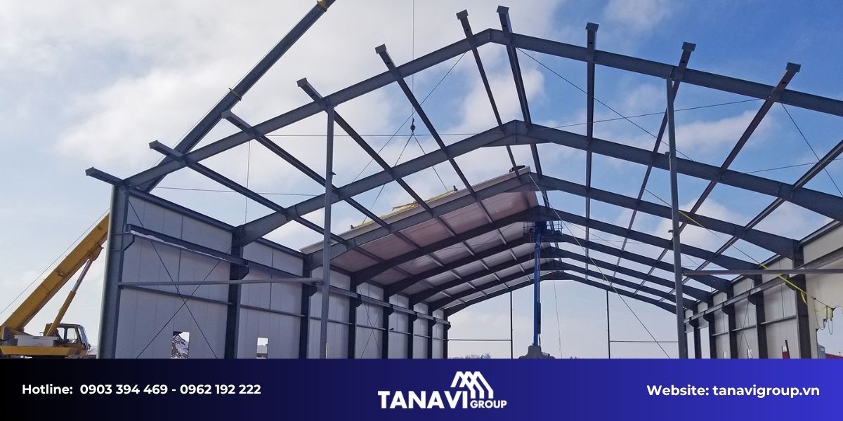 Chi phí thi công nhà thép tiền chế tại Trà Vinh