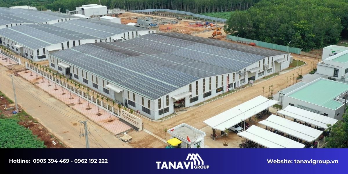 Giải pháp tối ưu trong thi công nhà máy chế biến nông sản