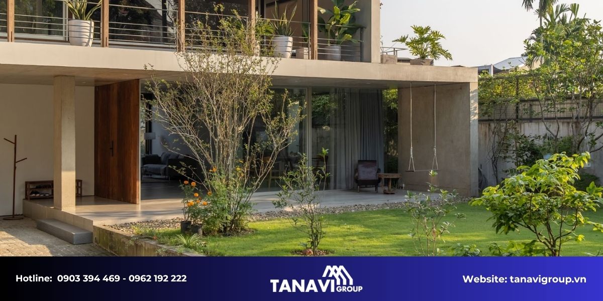 Lợi ích của việc ứng dụng không gian xanh trong nhà ở