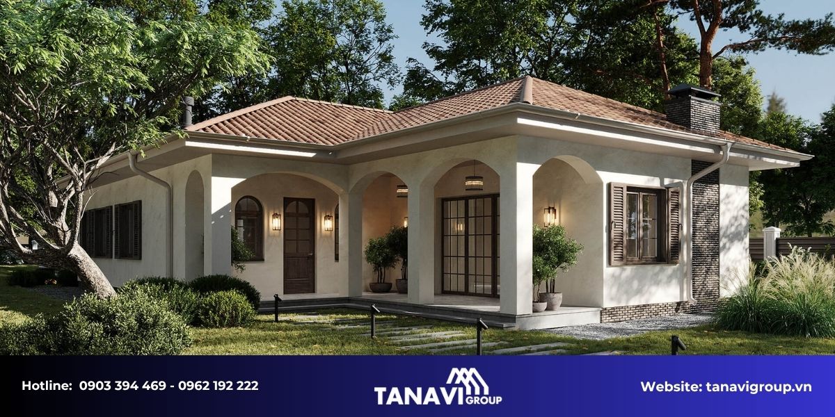 Lợi ích của việc xây nhà 1 tầng tại nông thôn