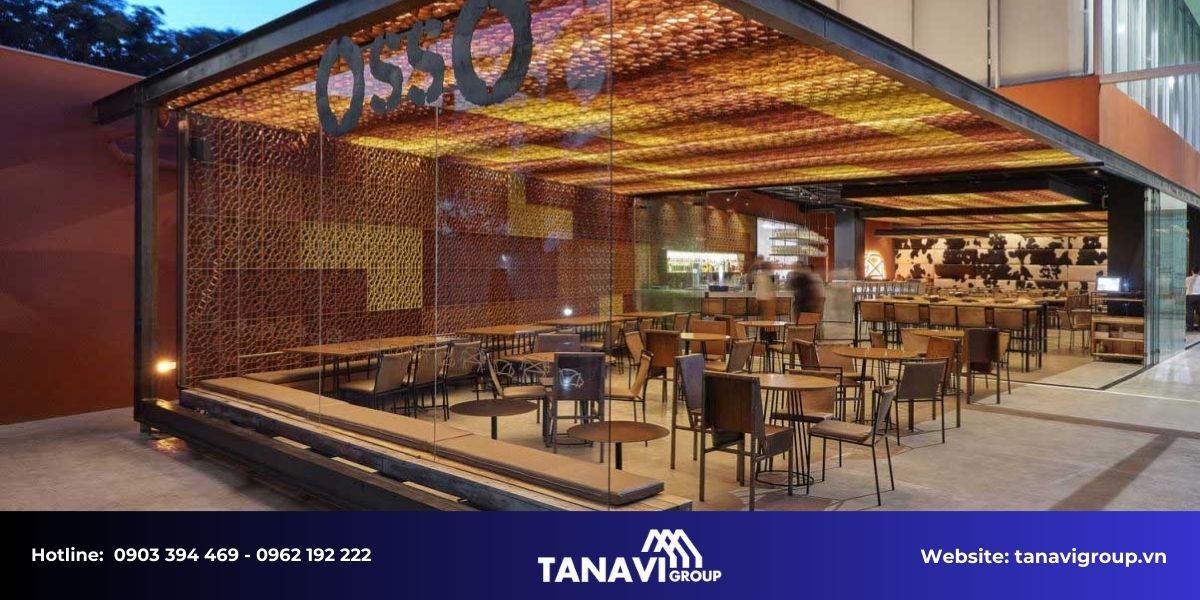 Lợi ích khi xây nhà hàng bằng nhà thép tiền chế