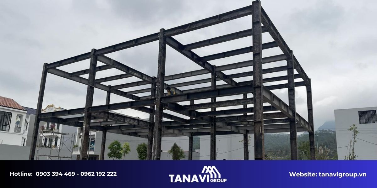 Lưu ý khi xây dựng nhà khung thép dân dụng