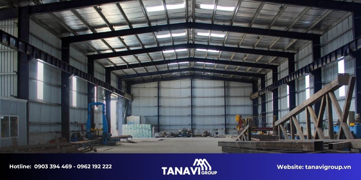 Lý do nên chọn dịch vụ thi công nhà thép tiền chế tại Trà Vinh của Tanavi Group