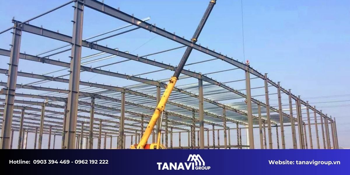  Lý do nên chọn thi công nhà thép tiền chế tại An Giang