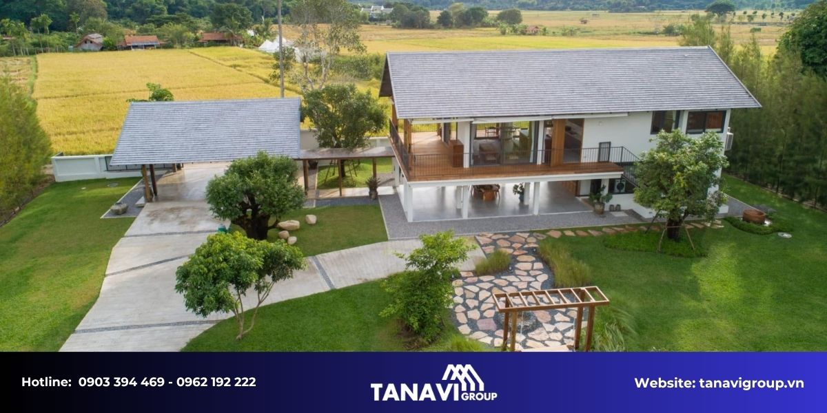 Nhà vườn, nhà nghỉ dưỡng