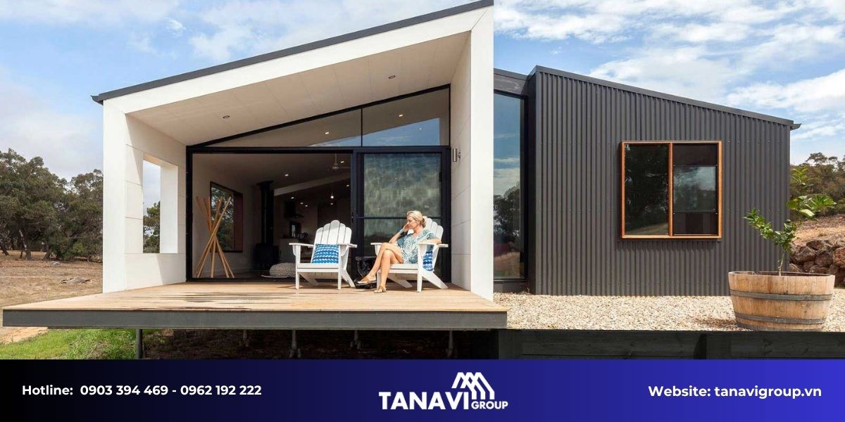 Những ý tưởng thiết kế nhà thép tiền chế kết hợp container sáng tạo