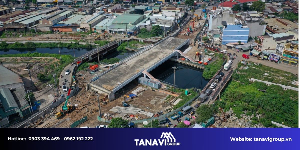 Quy trình thi công cầu đường chuyên nghiệp tại Bình Phước của Tanavi Group