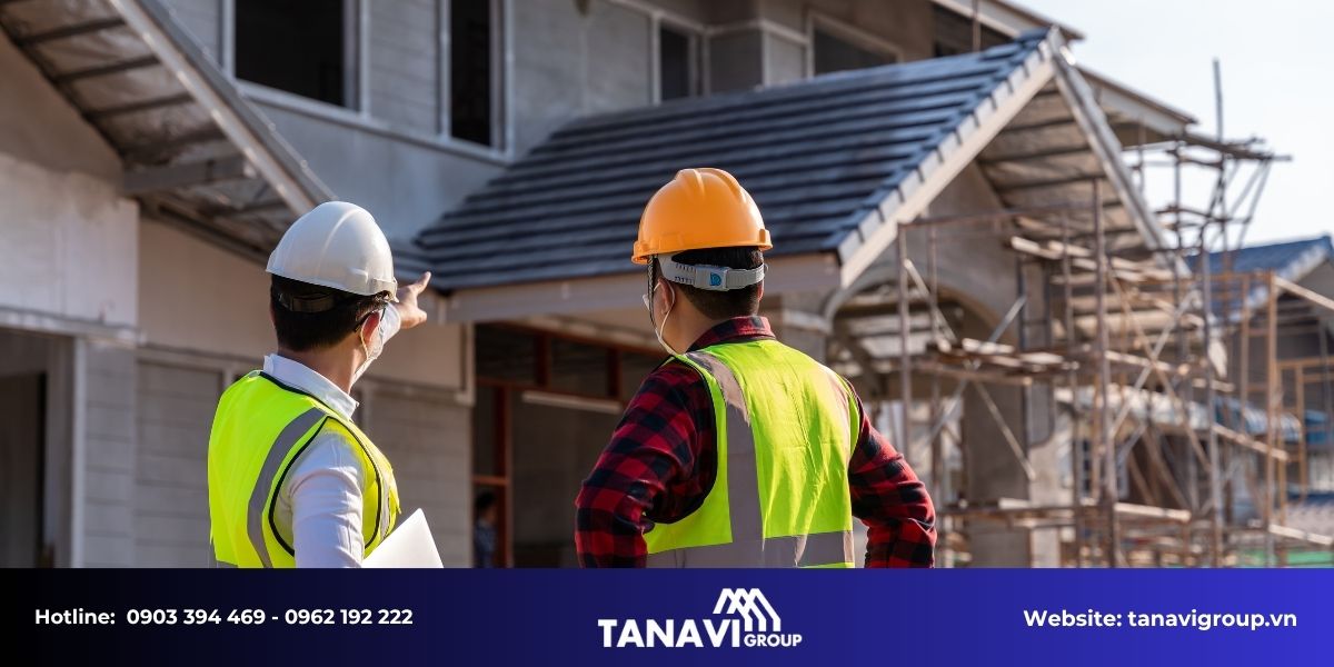 Quy trình thi công nhà dân dụng tại Bình Phước của Tanavi Group