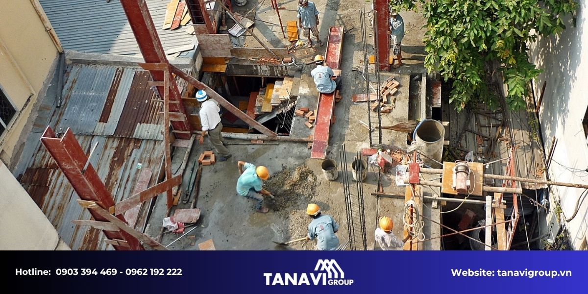 Quy trình thi công nhà dân dụng tại Tây Ninh chuyên nghiệp của Tanavi Group