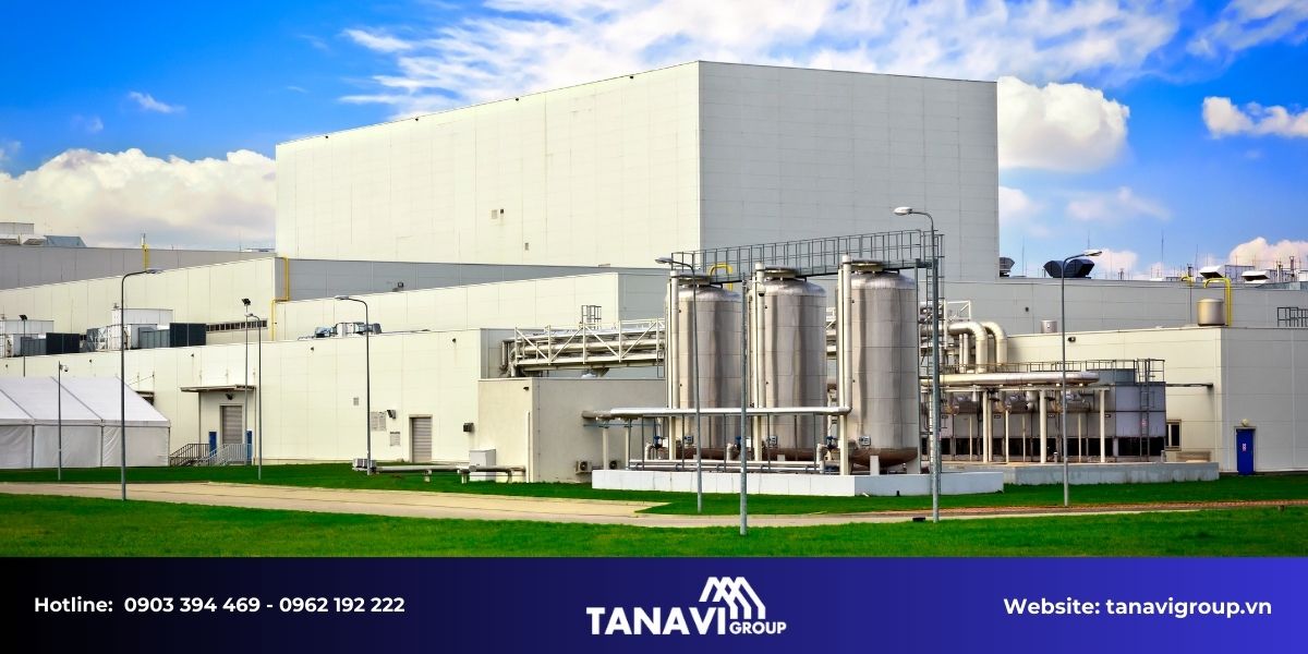 Quy trình thi công nhà máy chế biến thực phẩm, đồ uống