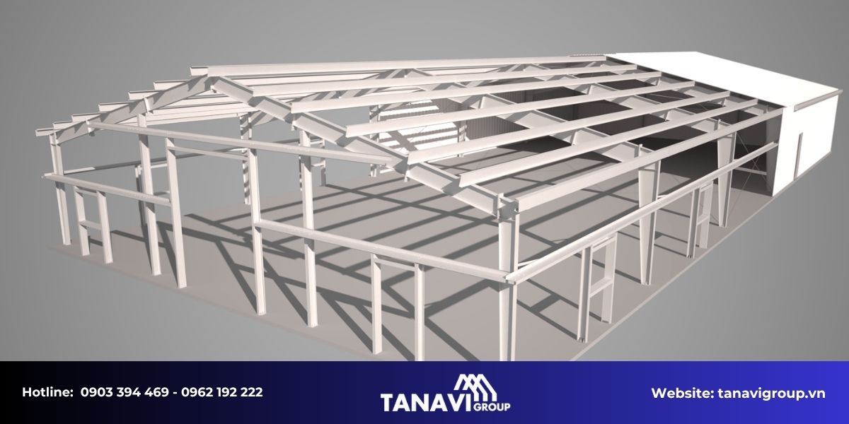 Quy trình thi công nhà thép tiền chế tại Đồng Nai của Tanavi Group