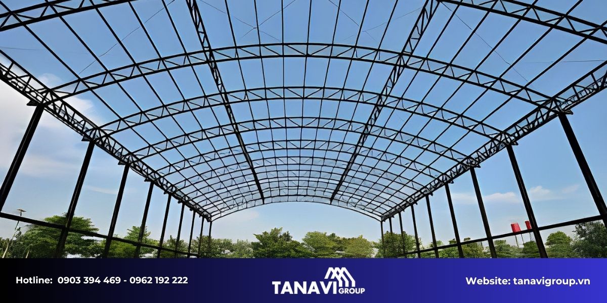 Quy trình thi công nhà thép tiền chế tại Đồng Tháp của Tanavi Group