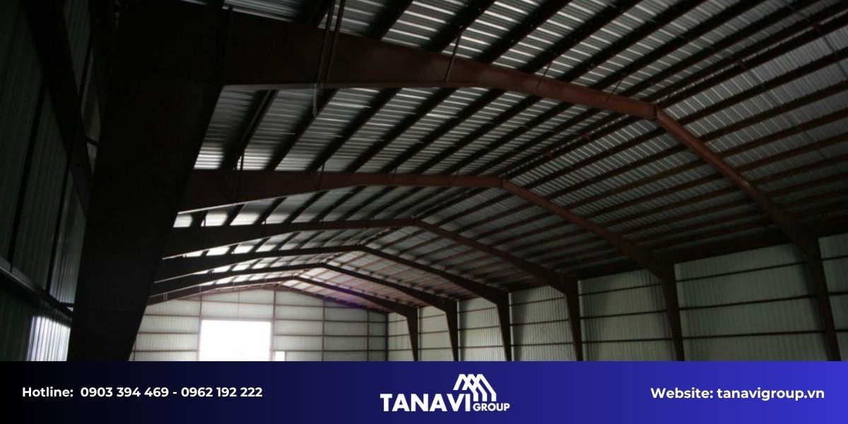  Quy trình thi công nhà thép tiền chế tại Hậu Giang của Tanavi Group