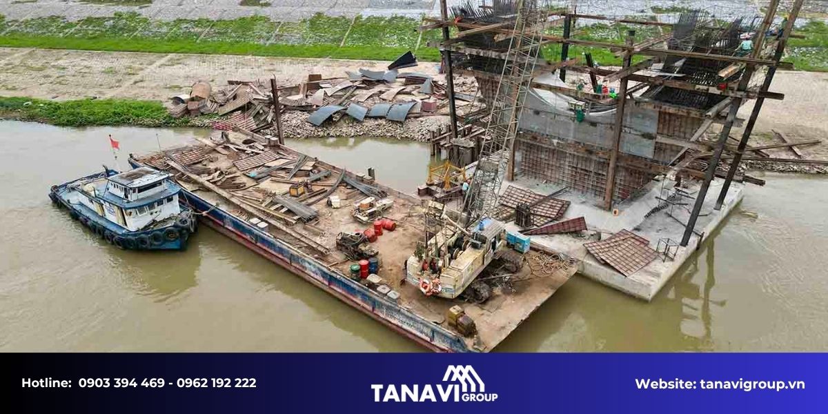 Quy trình thi công xây dựng cầu đường tại Bình Thuận của Tanavi Group