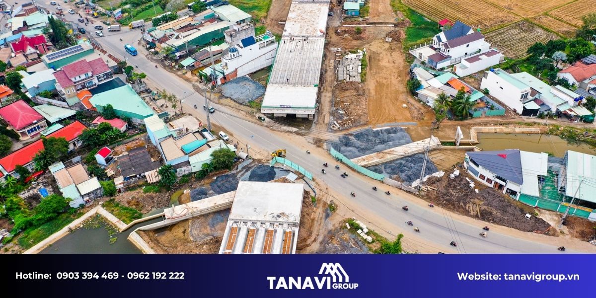 Quy trình thi công xây dựng cầu đường tại Long An của Tanavi Group
