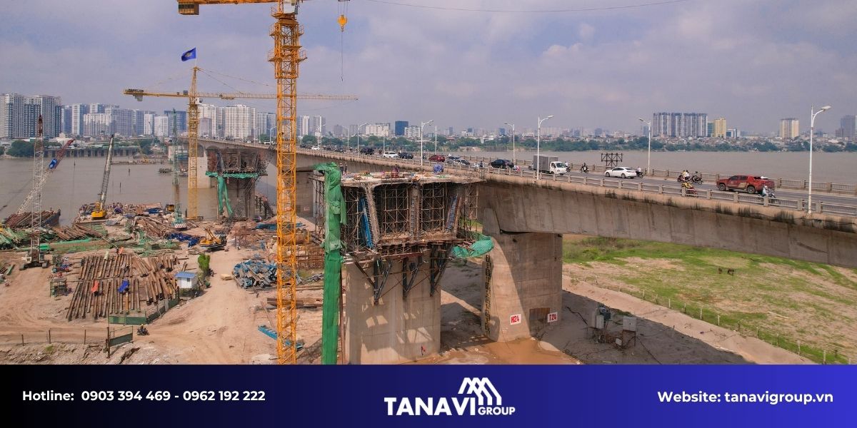 Quy trình thi công xây dựng cầu đường tại Vĩnh Long của Tanavi Group