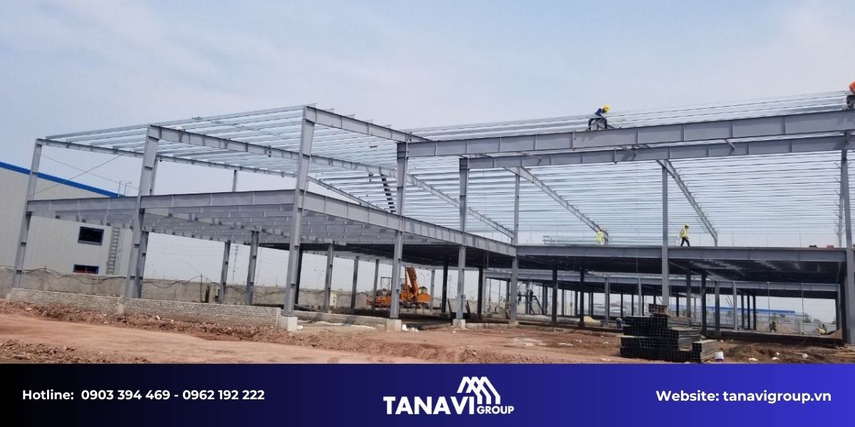 Sai lầm phổ biến khi đầu tư xây dựng nhà máy kết cấu thép