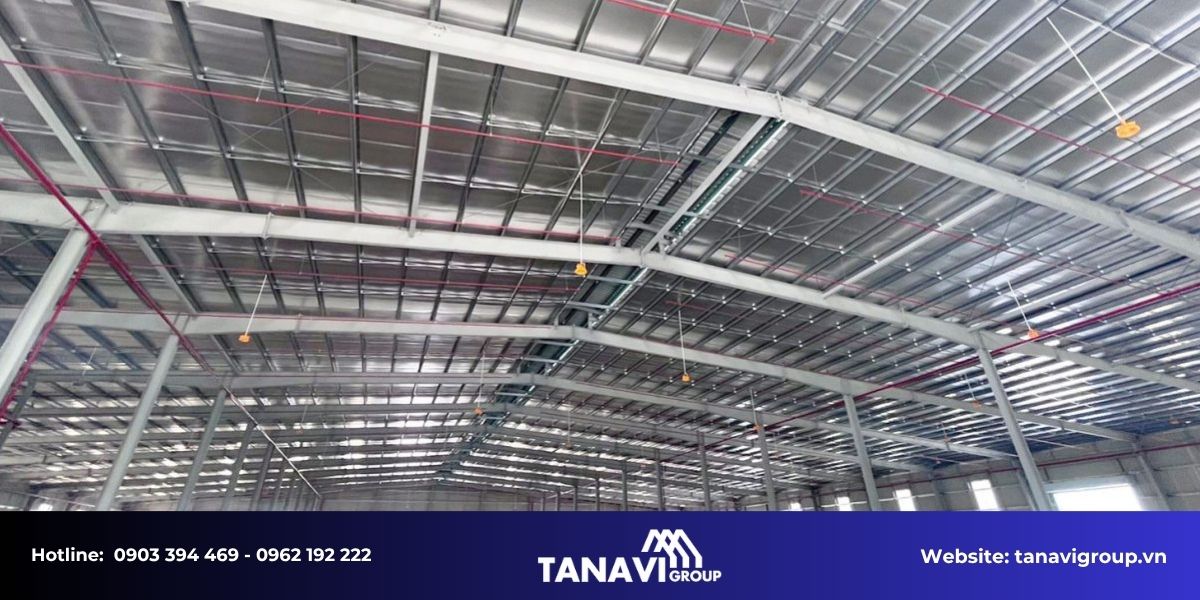 Tanavi Group - Đơn vị thi công nhà thép tiền chế chuyên nghiệp tại Bến Tre