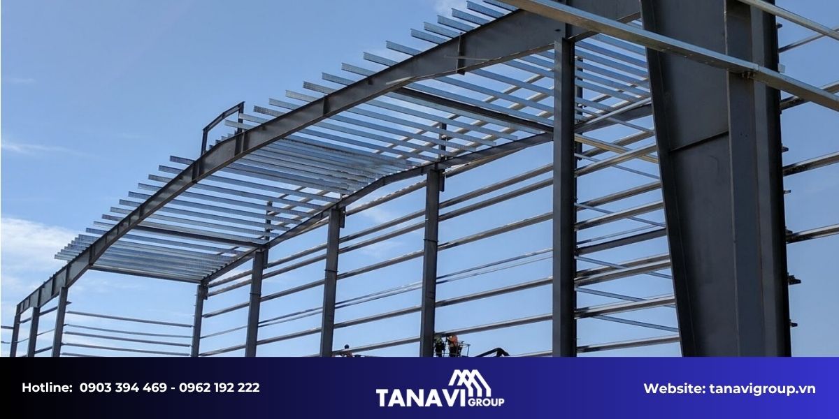 Tanavi Group - Đơn vị thi công nhà thép tiền chế tại Đắk Nông chuyên nghiệp