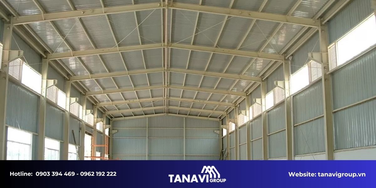 Tanavi Group - Đơn vị thi công nhà thép tiền chế tại Tiền Giang uy tín